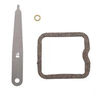 3PCS Valve Adjustment Kit for FS90 FS110 FS130 pour 4-mix Engines | Precise engine timing, stainless steel sheet, fits FS90/FS110/FS130, prevents leaks, easy install