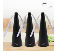 3PCS Ventilateur Anti Mouche De Table,Ventilateur Mouche Table,Ventilateur Rechargeable Anti Insectes,Ventilateurs Anti-Moustiques Silencieux,Ventilateur Tapette À Mouches Rotatif pour La Maison