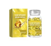 3PCS Vitamin Hair Essential Oil Capsules Strengthen Smooth Deeply Nourish Keep Straighten Reduce Loss Repair Damaged Hair Care Serum (A)