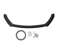 3pcs Voiture Avant Pare-Chocs lèvres Spoiler Brillant Black Abs Spoiler Protector Wing Body for Seat MK3.5 Standard 2017 2018 2019 Amélioration de la Performance aérodynamique