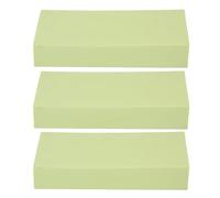 3Pcs Voiture Multifonctionnel PVA Super Absorbant Nettoyage Éponge Bloc Outils De Lavage De Voiture Éponge Grand PVA Super Absorbant Multi Fonctionnel Cube Tissu (Green)