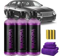 3PCS,Waxtopia Car Scratch Remover,Qinux Waxtopia Car Wax Repair,Fix Deep Scratches, Removes Defects, Adding Shine, Long-Lasting Protective Layer for All Vehicles,Affordable and Durable