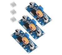 3pcs XL4015 Alimentation Stabilisée DC-DC Module Step 5A 1.25-36V, Abaisseur de Tension Haute Efficacité, Buck Boost Converter Utilisé pour Déboguer Plusieurs Plages de Tension