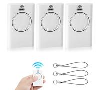 3Pièces 4 Canaux Telecommande Portail 868MHz de Émetteur de Garage Bip Universelle Telecommande Porte Compatible avec XT2 868 SLH LR/XT4 868 SLH LR/XT4 868 SLH/XT2 868 SLH（Blanc）