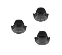 3pièces 52mm Petale Fleur Pare-Soleil pour D5200 D5100 D3200 Kit F3.5-5.6G