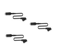 3pièces Câble Scart Vers Convertisseur Vidéo Audio Pratique Pour Tv Vhs Et Dvd Signal Numérique Optimisé