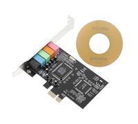 3pièces Carte Interne Pci Bracket Profil Audio Surround pour Pc Support XP Vista