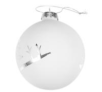 3Pièces Céramiques Suspendues Blanches Élégantes Pour Noël