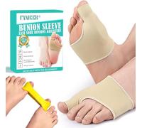 3Pièces Chaussettes Valgus,Valgus Bande d'entraînement pour orteil,haussettes ValgusCorrection, correcteurs d'hallux valgus,Séparateurs D'Orteils,pour halluxvalgus,homme et femme(couleur de peau)