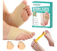 3Pièces Chaussettes Valgus,Valgus Bande d'entraînement pour orteil,haussettes ValgusCorrection, correcteurs d'hallux valgus,Séparateurs D'Orteils,pour halluxvalgus,homme et femme(couleur de peau)