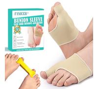 3Pièces Chaussettes Valgus,Valgus Bande d'entraînement pour orteil,haussettes ValgusCorrection, correcteurs d'hallux valgus,Séparateurs D'Orteils,pour halluxvalgus,homme et femme(couleur de peau)