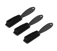 3pièces Fade Brush Peigne Ciseaux Brosse de Nettoyage Barber Shop Peau Fade Vintage TêTe Sculpture Brosse de Nettoyage