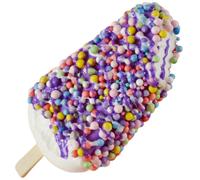 3Pièces Modèles Glaces Violet En PU Durable Pour Décor Et Vitrine
