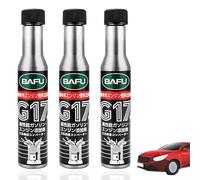 3pièces Nettoyant à carburant G17 - Bafu G17 pour voitures,Bafu nettoyeur de carburant, injecteur de nettoyage de carburant,Nettoyant pour système de carburant de voiture, nettoyant pour moteur G17