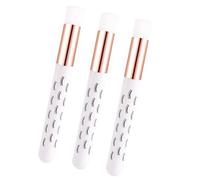 3pieces Nettoyer De Brosses Cosmétiques Ensemble Mousse Mousse Nettoyage Profonde Pour Le Nettoyant Poignée En Plastique Rinçage Facile Voyage Voyage