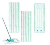 3Pièces Serpillères de Rechange 47x17cm pour Leifheit Profi XL Micro Duo