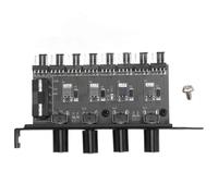 3Pin/4Pin Cooling Fan Speed Controller 4 Knob 8 Channel Fan Hub for CPU Case HDD VGA PWM 12V Fan
