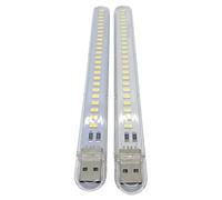3PLady - Lot de 2 grandes lampes LED froides et chaudes (pour port USB) - Compatible avec les imprimantes 3D Bambu Lab P1P / P1S (pour espace ouvert)