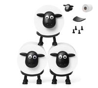 3Porte Papier Toilette Forme de Mouton Porte Rouleau Papier Toilette Amusant sur Pied Sheep Toilet Paper Roll Rangement Hilarant pour Rouleau Papier Convient comme Cadeau de Pendaison de Crémaillère