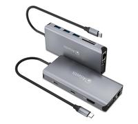 3ports USB 3.0, 1 Port USB-C, Audio in/Out 3,5 mm, Lecteur de Cartes, câble 18 cm, pour Notebook, réf. A04-TC_DK46