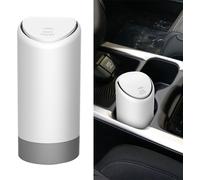 3R-2114 Voiture multifonctionnelle Mini Trash Can (Blanc)