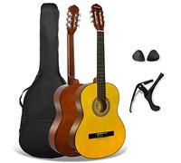 3rd Avenue XF Guitare Classique 4/4 Pack, Cordes Nylon, Naturel