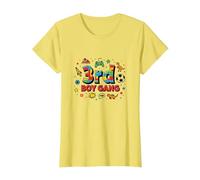 3rd Boy Gang : Aventure ludique pour Les Jeunes explorateurs T-Shirt, Femme, Citron, XXL