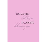3rd Edition - Jesus Is My Accountant PINK Godly Steward Financial Planner 12-Month Budget Book Money Tracker Income Expense Log Savings Goals Journal ... Ledger: You Count Dollar, I Count Blessings