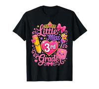 3rd Grade for Girls Back to School First Day of Third Grade T-Shirt