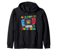 3rd Grade Level Unlocked Gamer Back to School Boy Sweat à Capuche