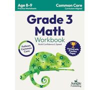 3rd Grade Math Workbook: Addition, Subtraction, Multiplication, Division, Fractions, Geometry, Measurement, Time and Statistics for Age 8-9 | (Digits 0-1000) | Grade 3