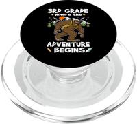 3rd Grade Where The Adventure Begins Back to School Bigfoot PopSockets PopGrip pour MagSafe