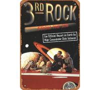 3rd Rock from the Sun 1996 Plaque en métal rétro Décoration murale Affiche du film 30,5 x 20,3 cm