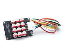 3S 4S 12 V 5 A Équilibreur actif de batterie Lipo Li-ion LFP LiFePO4 BMS | Carte de transfert d'énergie, circuit imprimé équilibreur de condensateur de groupe entier, module d'égalisation, avec câble
