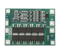 3S Carte Améliorée De Protection De Batterie Au Lithium De Carte De Lithium De 60A Bms 11.1V 12.6V 18650 Li-Ion