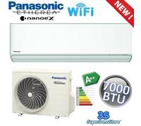 3S CLIMATISEUR PANASONIC ETHEREA Z SERIES 7000 BTU A++ R32 avec NANOEX ET Wi-Fi [EEK: A++]