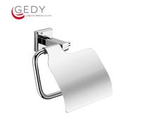 3S GEDY COLORADO PORTE ROULEAU AVEC COUVERCLE EN LAITON ET CROMALL WC