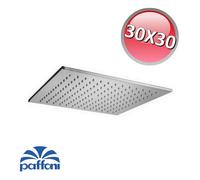 3S PAFFONI SYNCRO KING ZSOF078CR POMMEAU DE DOUCHE Carrée 30x30 cm ACIER square