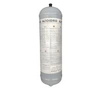 3S SuperSamaStore Azoidro Bouteille/Cartouche d'Azote Hydrogène 2,2 Litres, 110 Bar