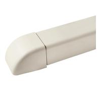 3S SuperSamaStore Bouchon Terminal pour Goulotte 80×60 mm, Embout de Finition pour Climatiseur Mono/Dual Split, PVC Stabilisé UV V0, Blanc Ral 9010, Montage par Clipsage, Lot de 9 Pièces