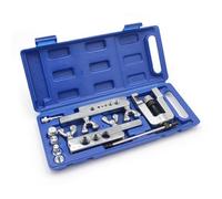 3S SuperSamaStore Flangeuse Et Élargisseur De Tubes En Cuivre, Outil 2 En 1 - Sertisseuse Métallique Avec Embouts Interchangeables 1/4", 3/8", 1/2", 5/8" Et 3/4"