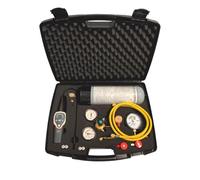 3S SuperSamaStore Kit de Test d'Étanchéité pour Système A/C avec Mélange d'Azote/Hydrogène 95/5, Joints Hydrogène, Adaptateurs R1234YF et R134A, Régulateur et Manomètre