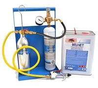 3S SuperSamaStore Kit Professionnel pour le Nettoyage des Systèmes de Réfrigération et de Climatisation, Kit Rinçage et Nettoyage avec de l'Azote et 5 Litres de Détergent