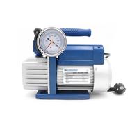 3S SuperSamaStore Pompe à vide professionnelle monophasé avec vide et électrovanne, kit complet pompe à vide pour gaz réfrigérants R32 et R1234YF, équipement pour techniciens CVC