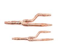 3S SuperSamaStore Raccord de Dérivation en Cuivre pour Système VRV/VRF Compatible avec Mitsubishi Electric, Raccord de Dérivation pour Climatiseurs, Systèmes de Climatisation, DIS-22-1