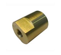 3S SuperSamaStore Réduction pour Cartouches d’Azote 1 L avec Valve Pousse-obus et Joint en PTFE, à Associer à un Régulateur de Pression avec Soupape de Sécurité, pour Installations Cvc/Réfrigération