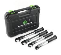 3S SuperSamaStore ST-E2629 Lot de 4 clés dynamométriques 17-29 mm prétarées pour systèmes climatisation avec gaz R32 R22 R410, avec mallette