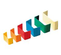 3S SuperSamaStore Support de Goulotte pour Climatiseur, Étrier de Fixation/Clip de Blocage pour Tubes en Cuivre Pré-isolés pour Climatisation, Fast Block, 110x75 mm, PVC, Lot de 20 Pièces