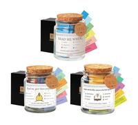3sets The Hope Bible Verse Jar - Versets Bibliques Dans Un Pot Avec 180 Écritures À Colorier | Lisez-moi Quand Les Versets Bibliques Sont En Pot Les Versets Bibliques Du Pot D'espoir Cadeaux Chrétiens