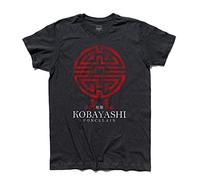 3styler Kobayashi T-shirt pour homme en porcelaine - Les suspects habituels - The Usual Suspects - Ligne classique - 100 % coton 185 g/m², Noir , Medium